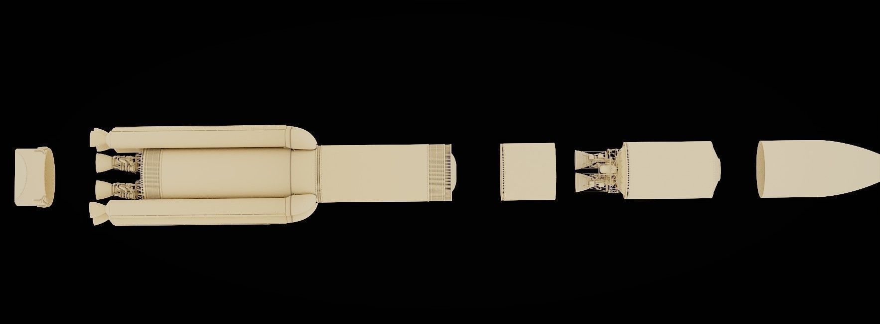 Vulcan Centaur rocket 3D model_39