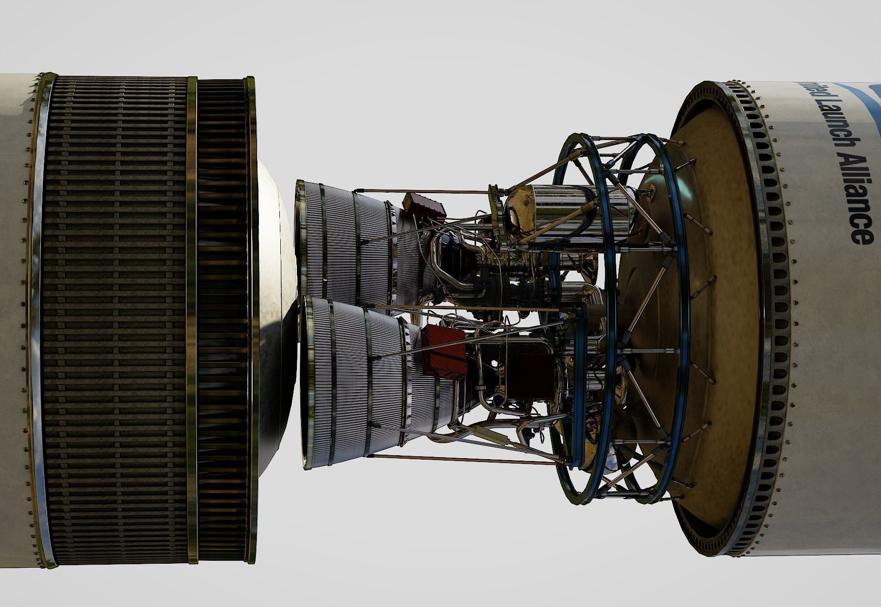 Vulcan Centaur rocket 3D model_10
