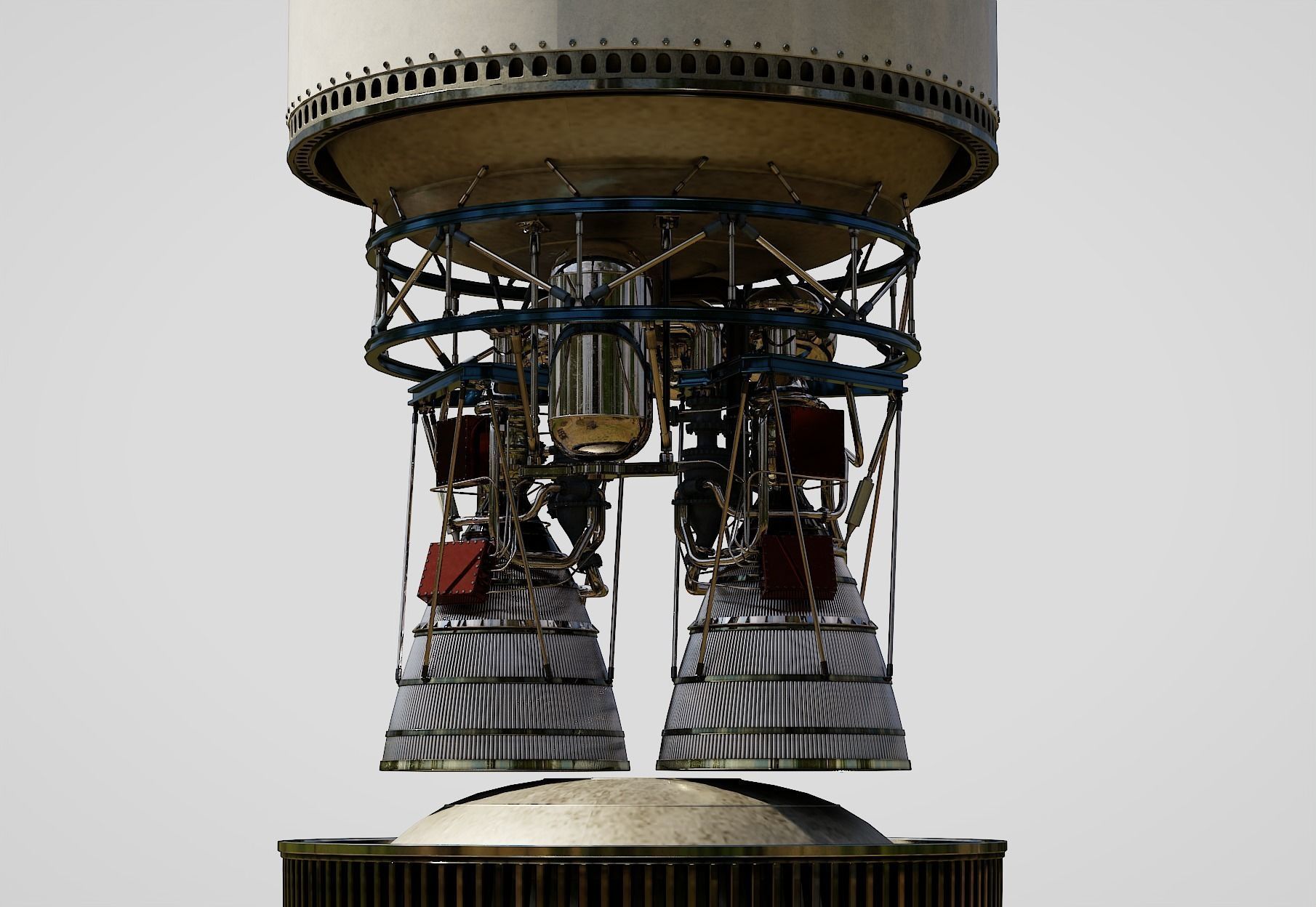 Vulcan Centaur rocket 3D model_25