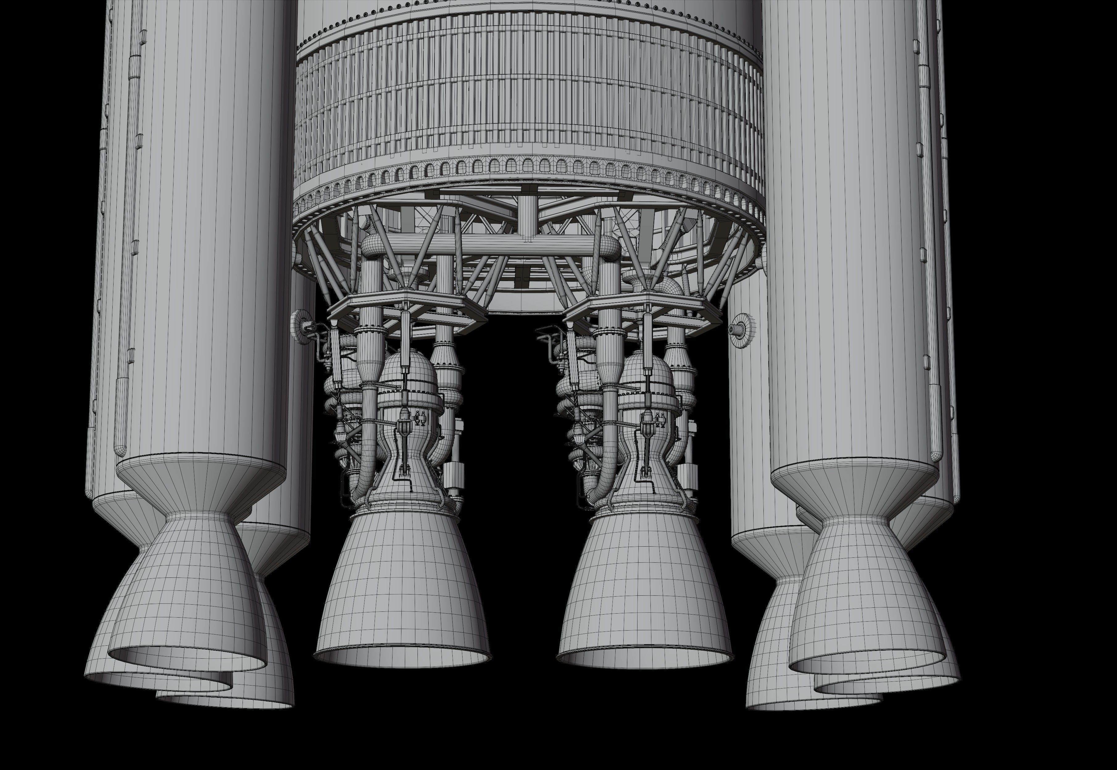 Vulcan Centaur rocket 3D model_41