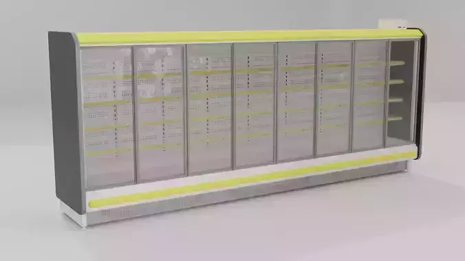 High Detail - Complete Supermarket 3D model