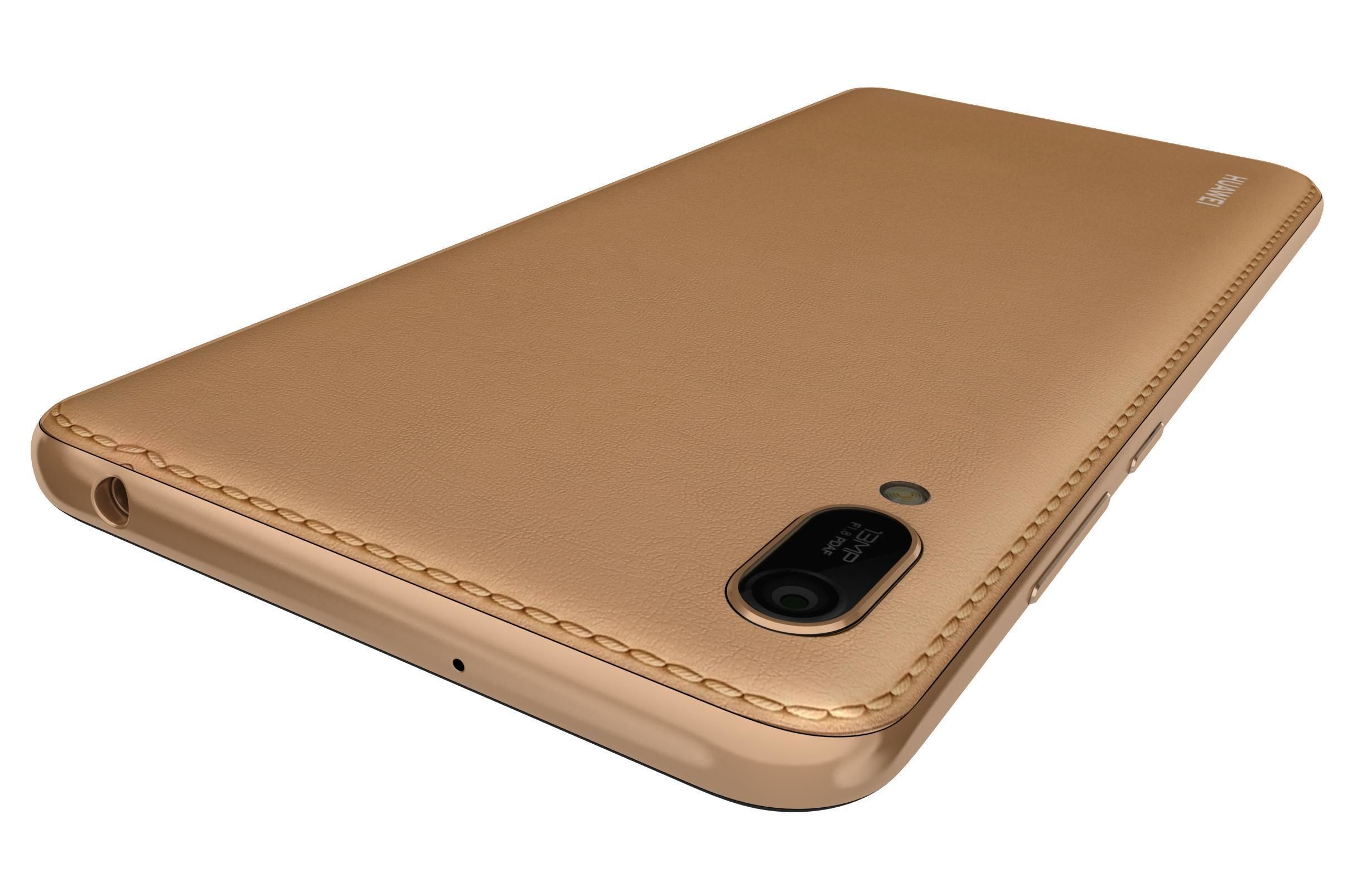 Huawei Y6 2019 Amber Brown 3D model_13