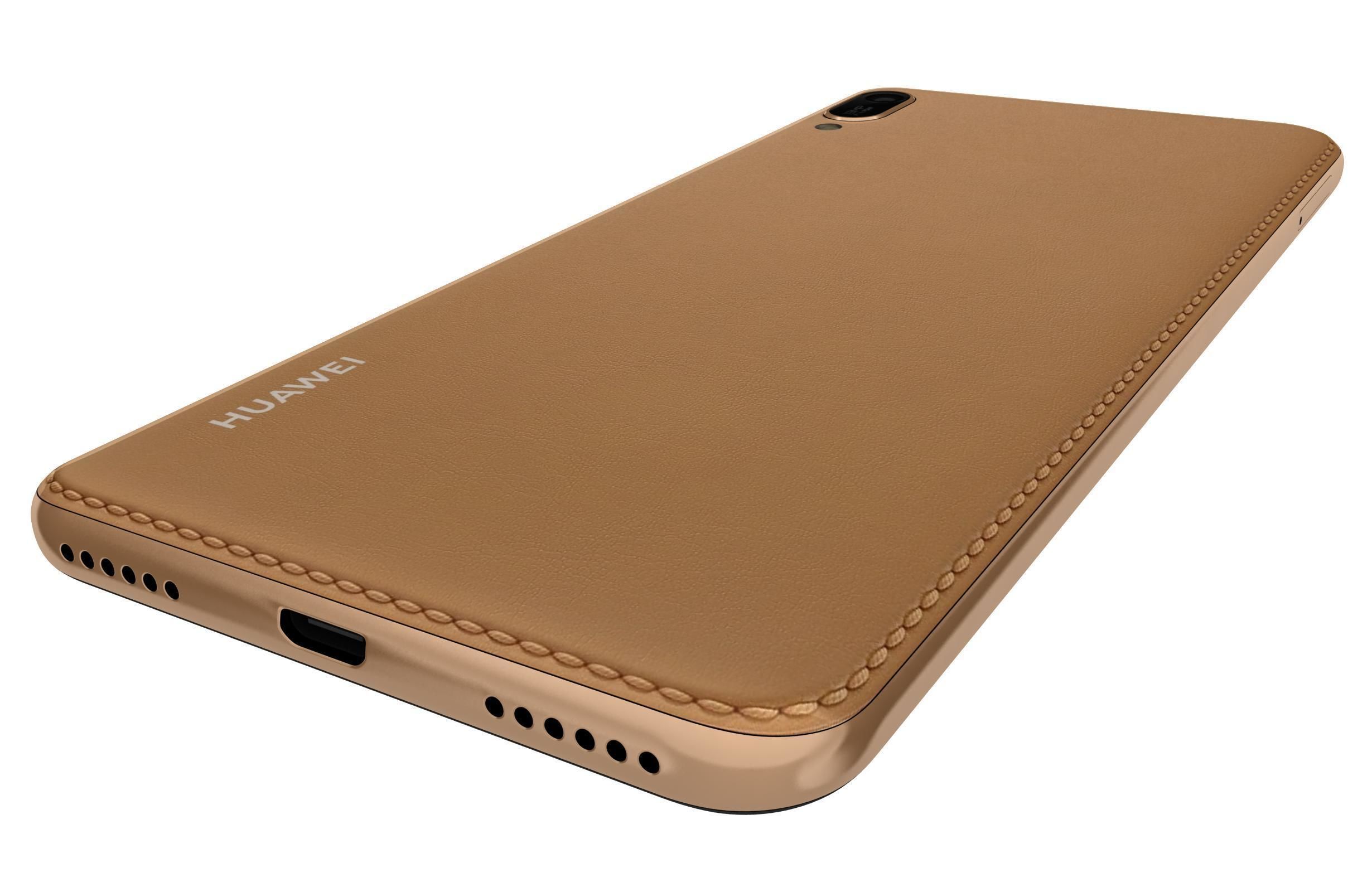 Huawei Y6 2019 Amber Brown 3D model_12