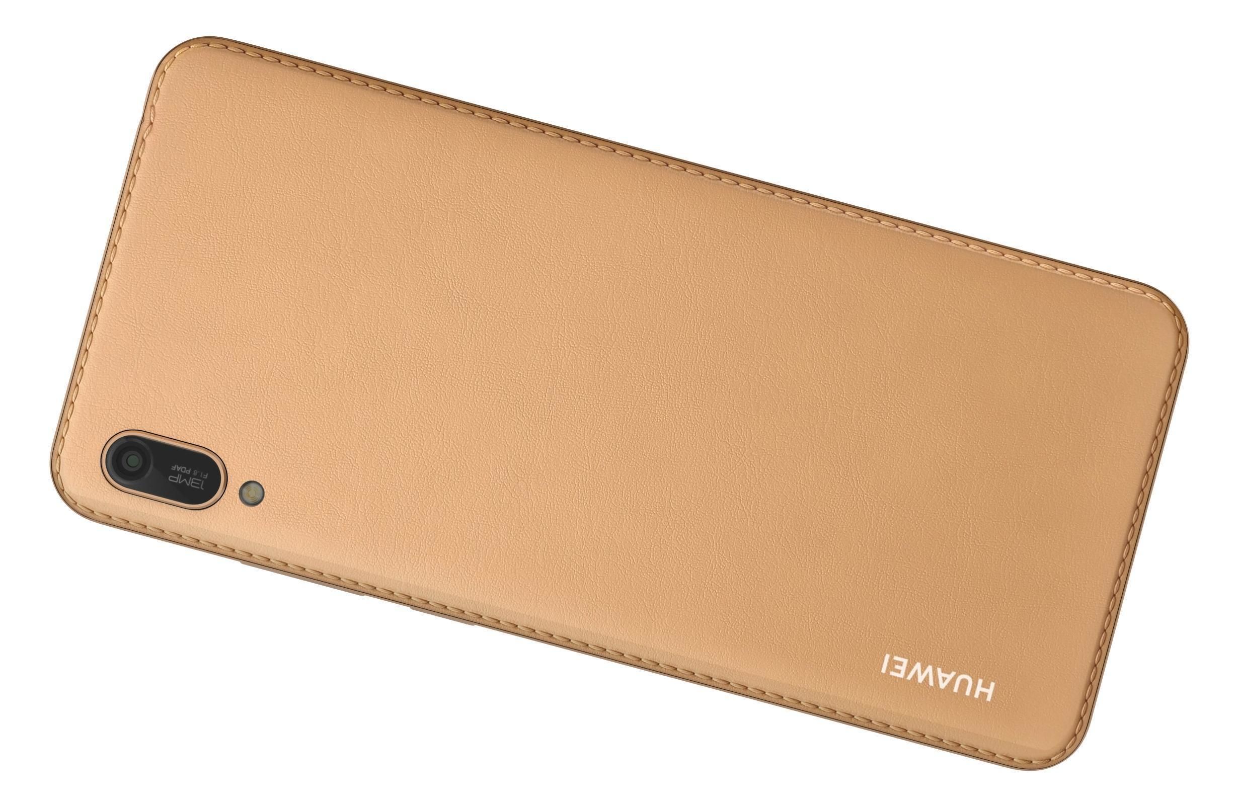 Huawei Y6 2019 Amber Brown 3D model_9