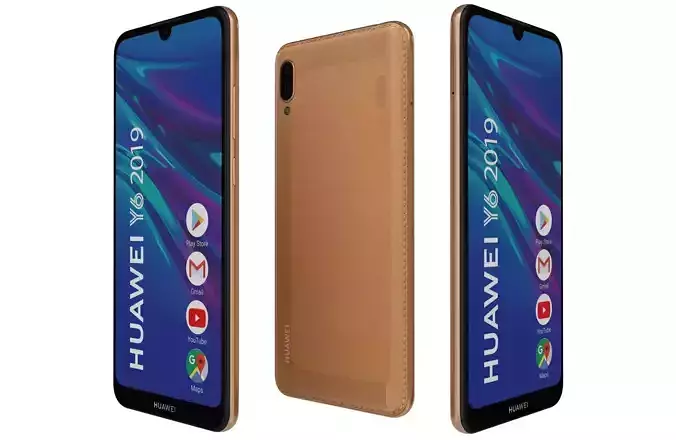 Huawei Y6 2019 Amber Brown