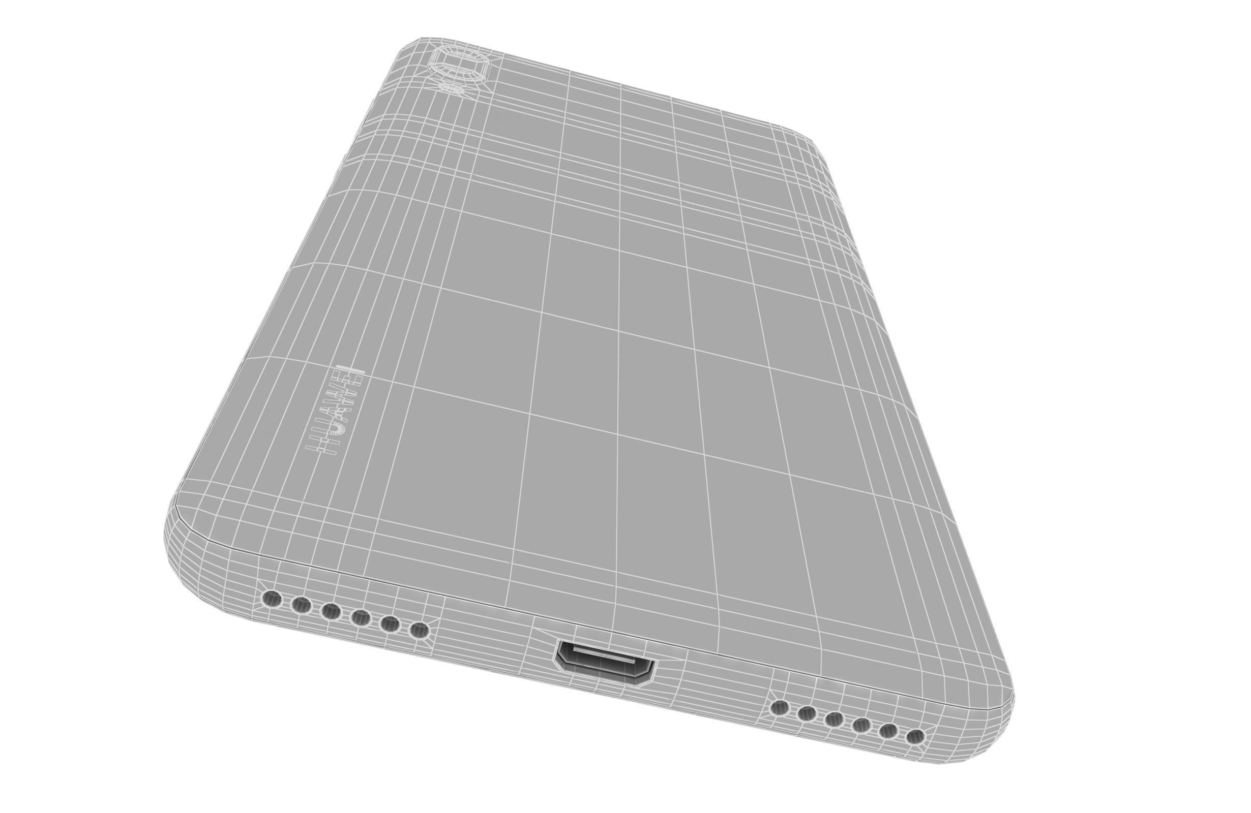 Huawei Y6 2019 Amber Brown 3D model_19