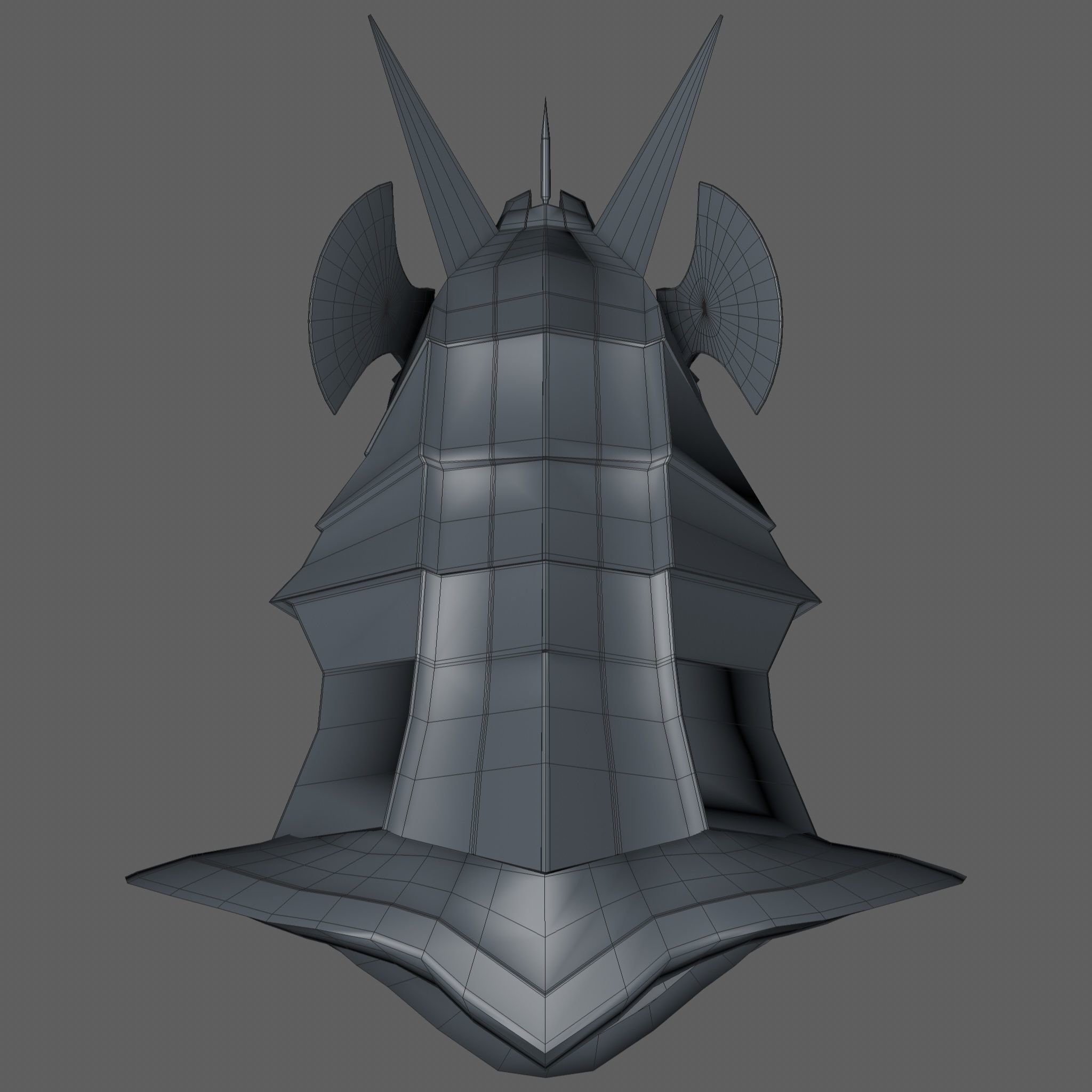 Anubis Helmet 3D model_17