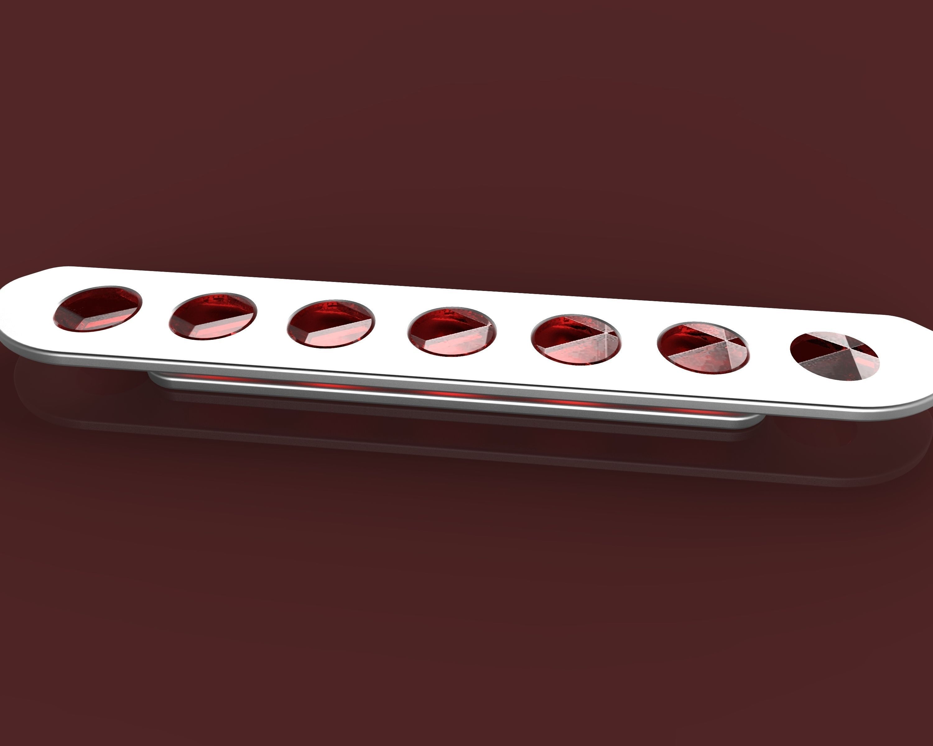 Blazer clip 3D print model_4