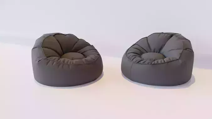 Seating bag 3D Model Free 3D model