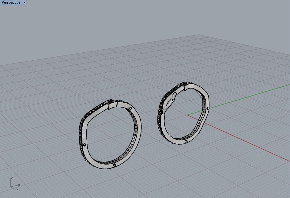 Ring diamond 3D print model_2
