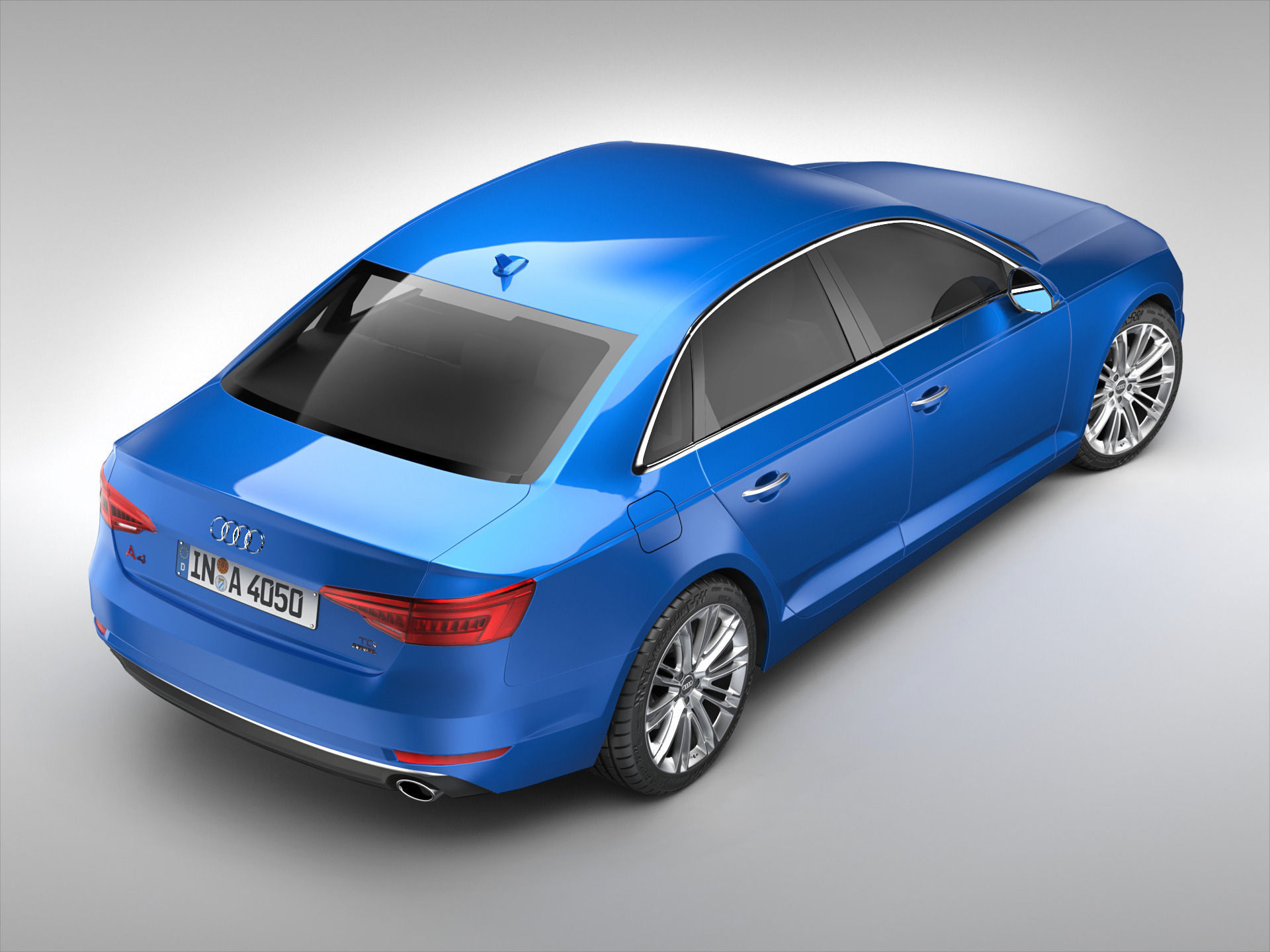 Audi A4 2016 3D model_2