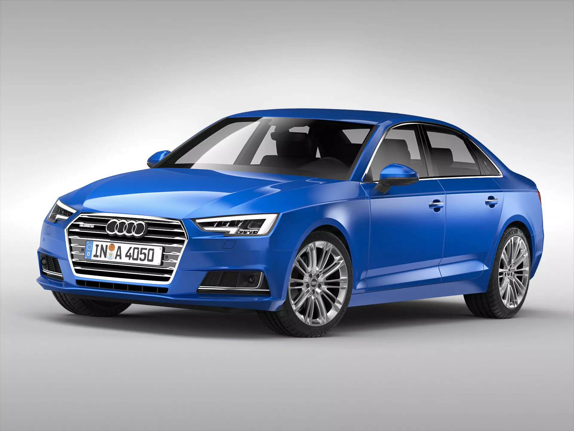 Audi A4 2016 3D model_0