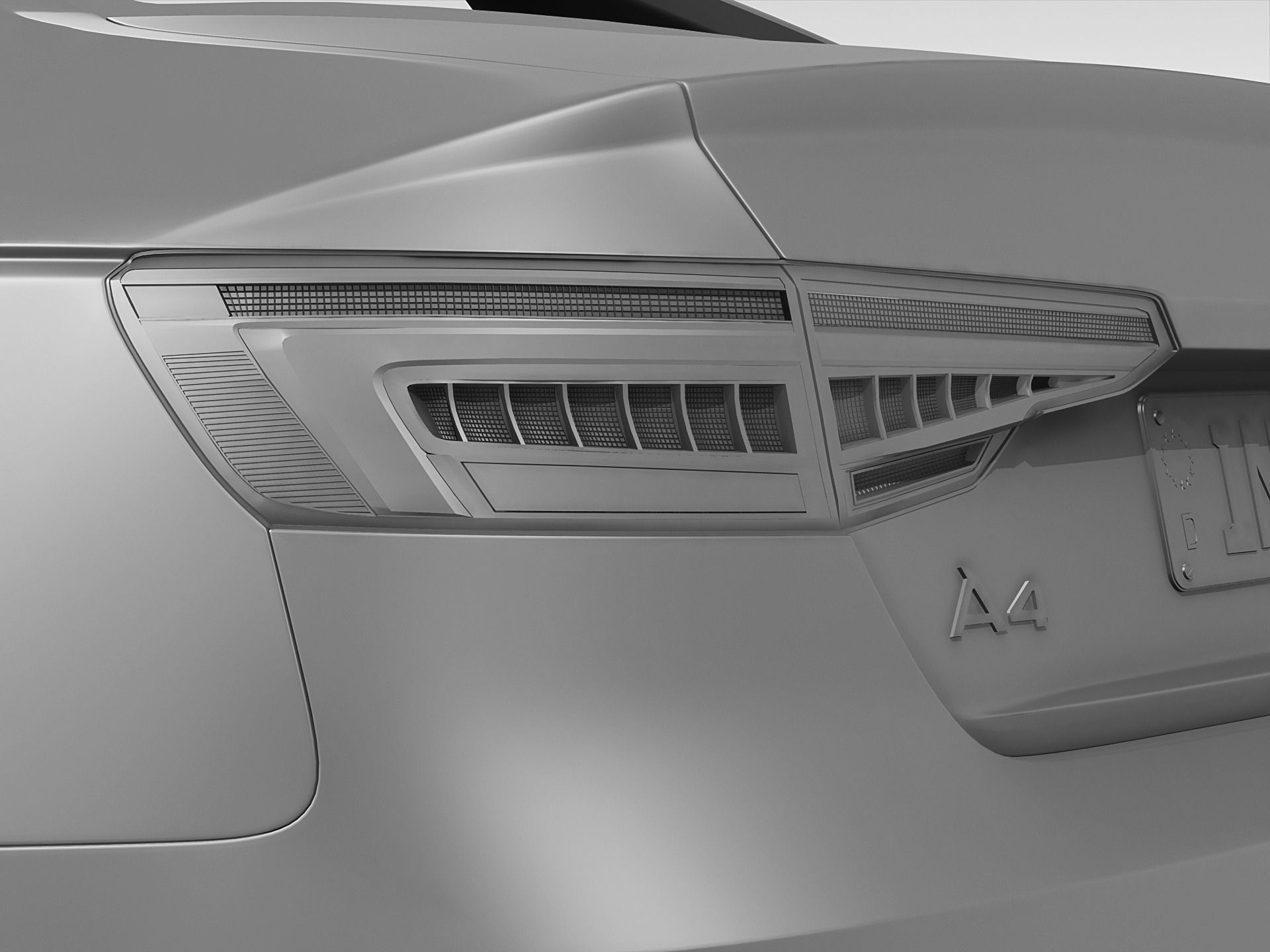 Audi A4 2016 3D model_7