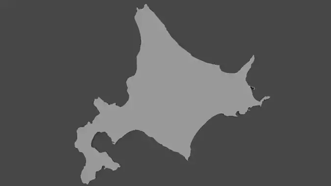ISLAND map of japan