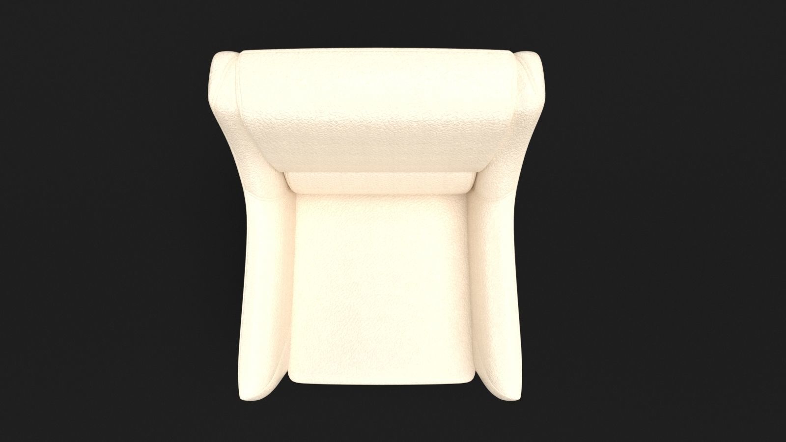 Accent chair 3D model_4