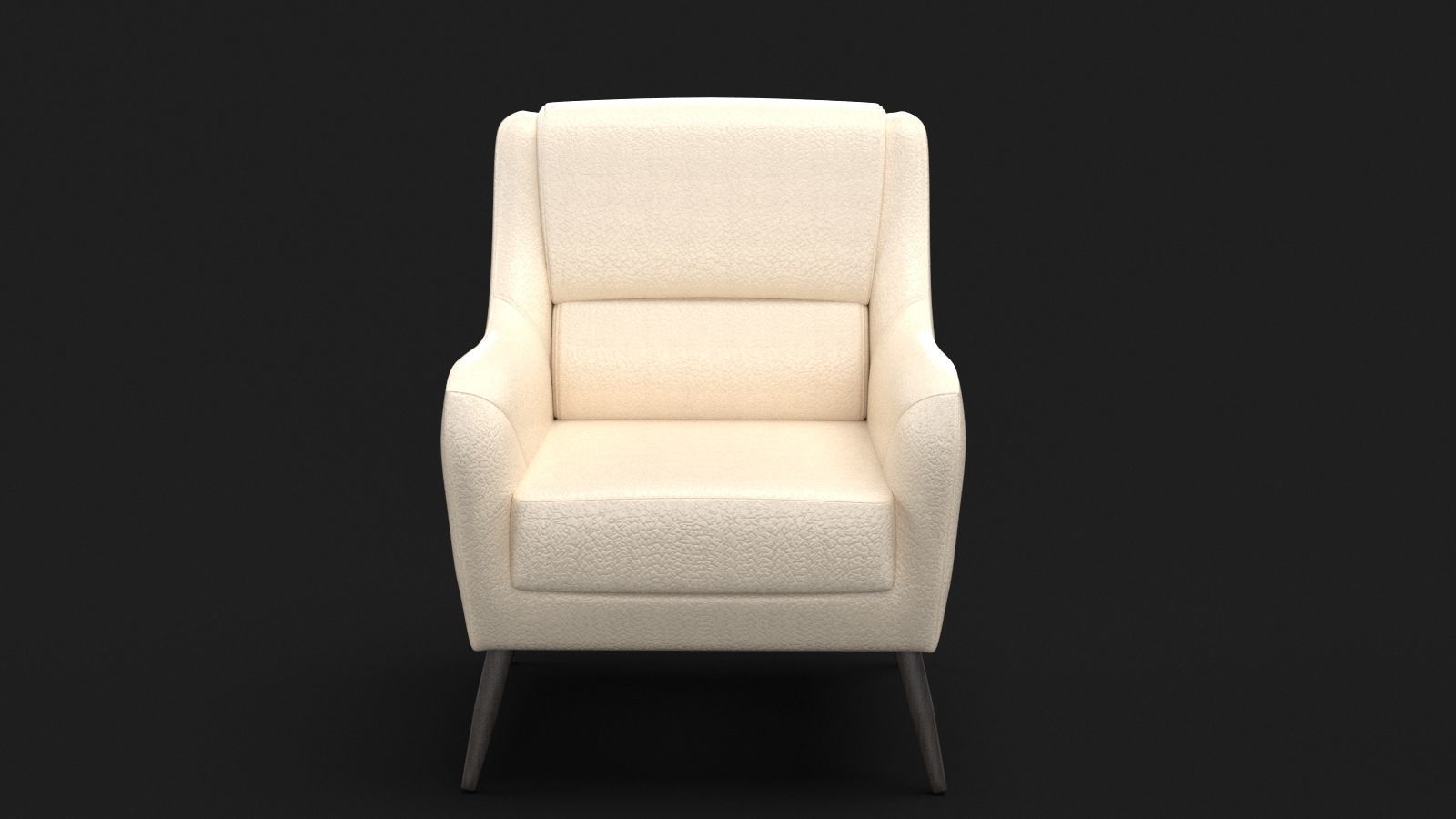 Accent chair 3D model_1