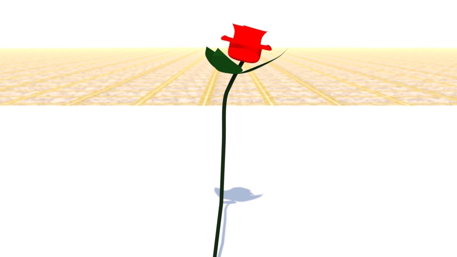 ROSE FLOWER 3D model_2