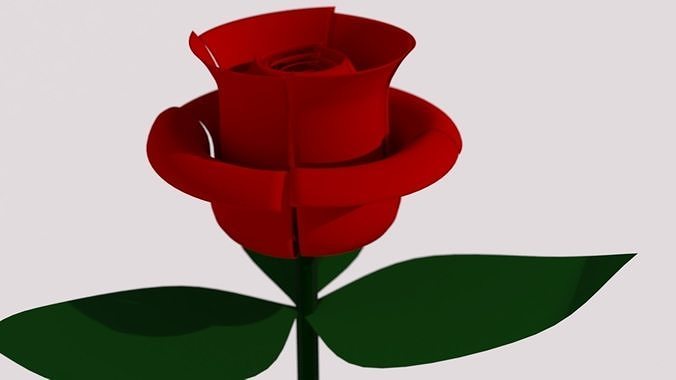 ROSE FLOWER 3D model