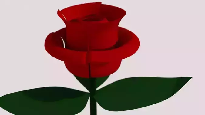 ROSE FLOWER 3D model
