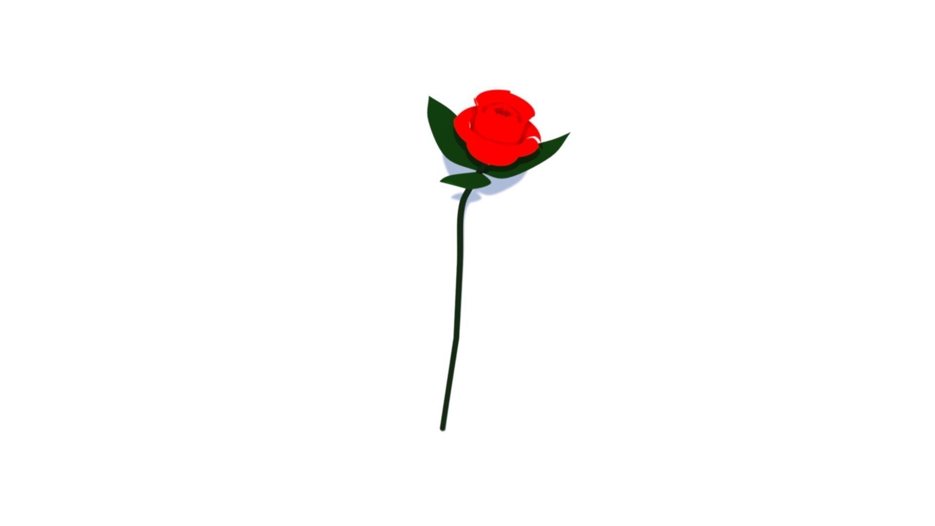 ROSE FLOWER 3D model_1