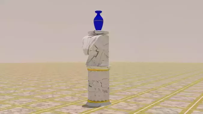 Iconic Horse Table With Vase