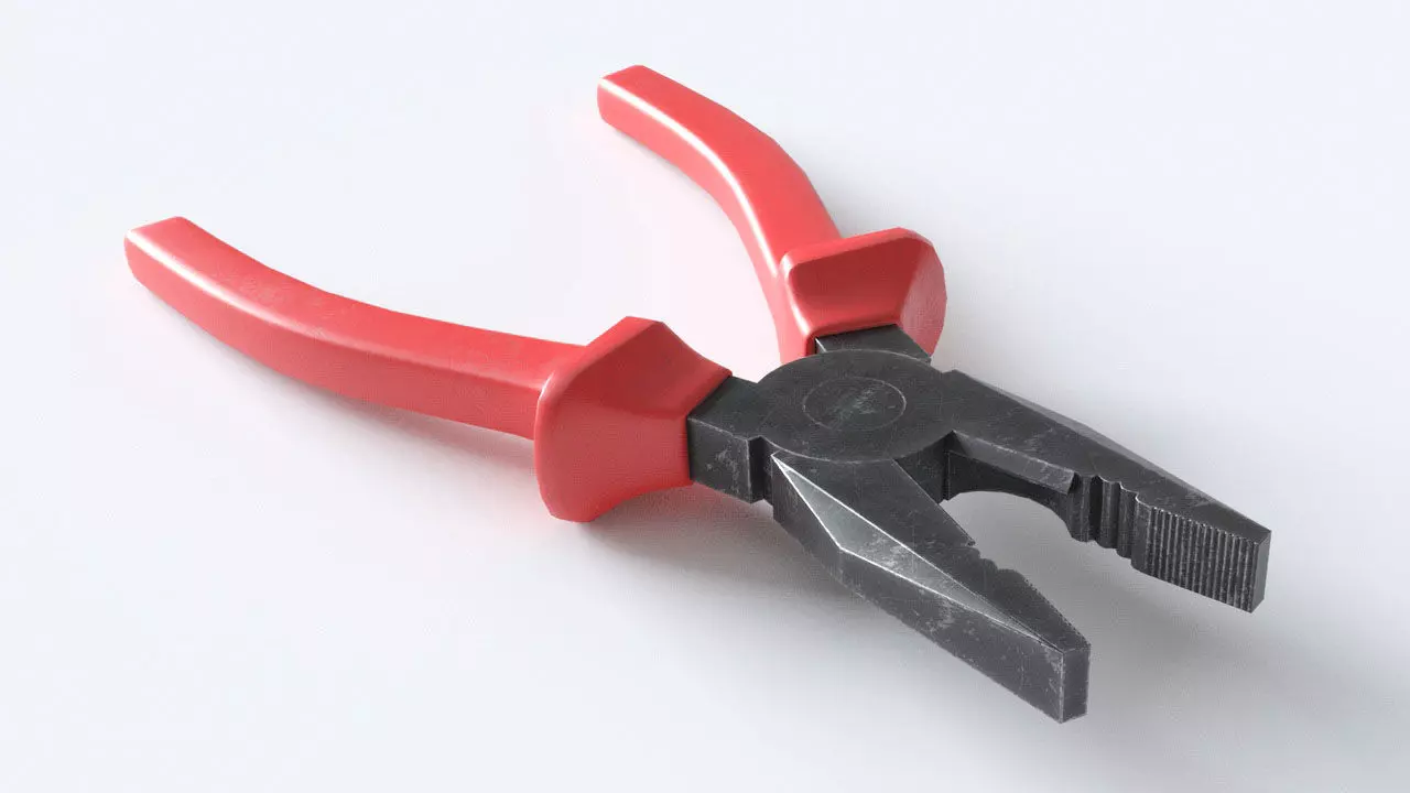 pliers 3D model_0