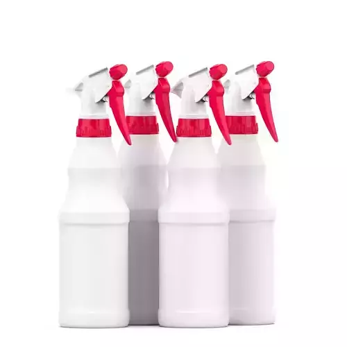 Hand sprayer Low-poly 3D model