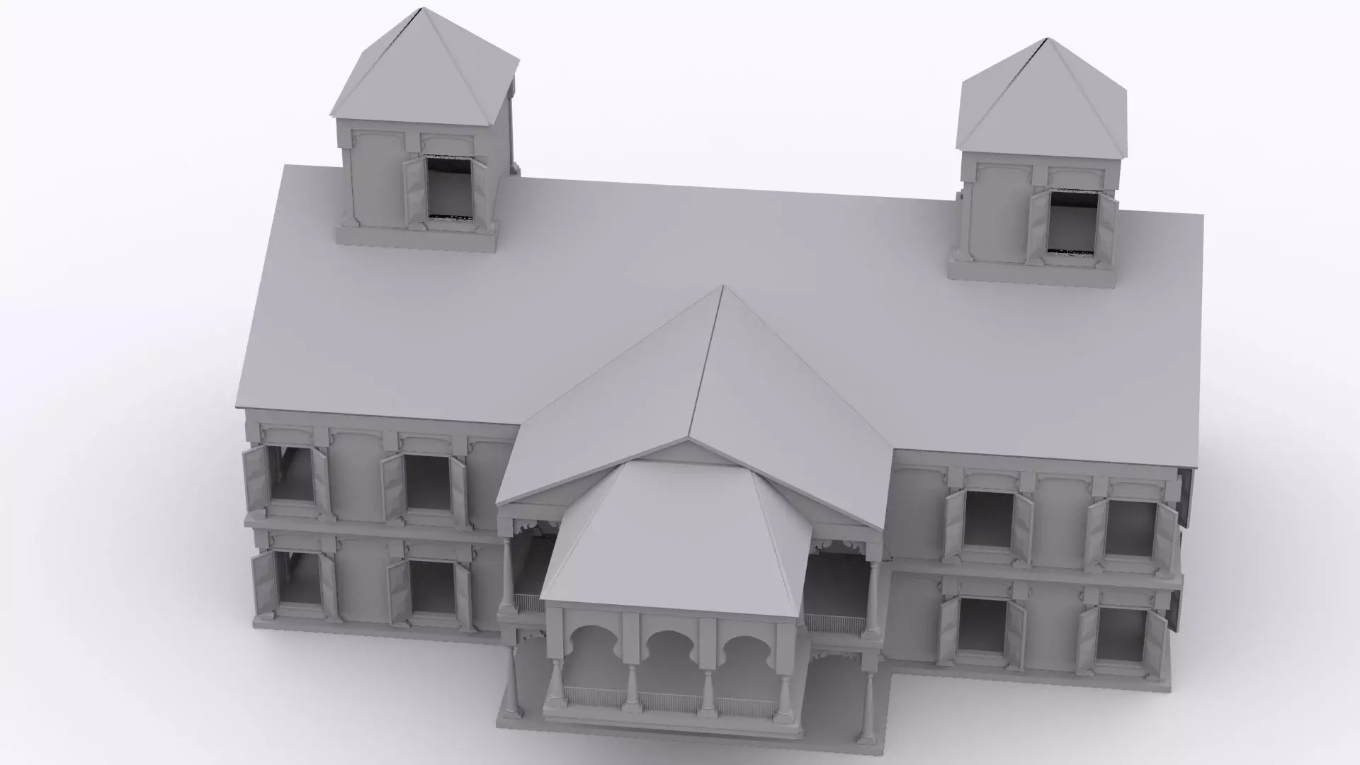 fort 3d modeas Texture