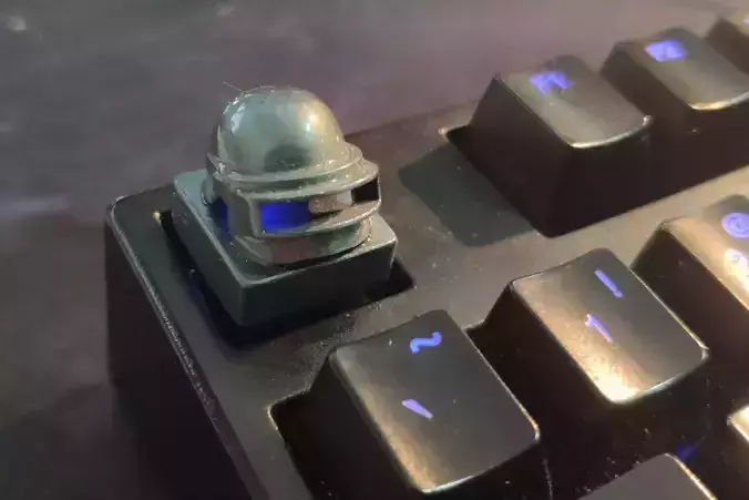 PUBG level 3 helmet keycap
