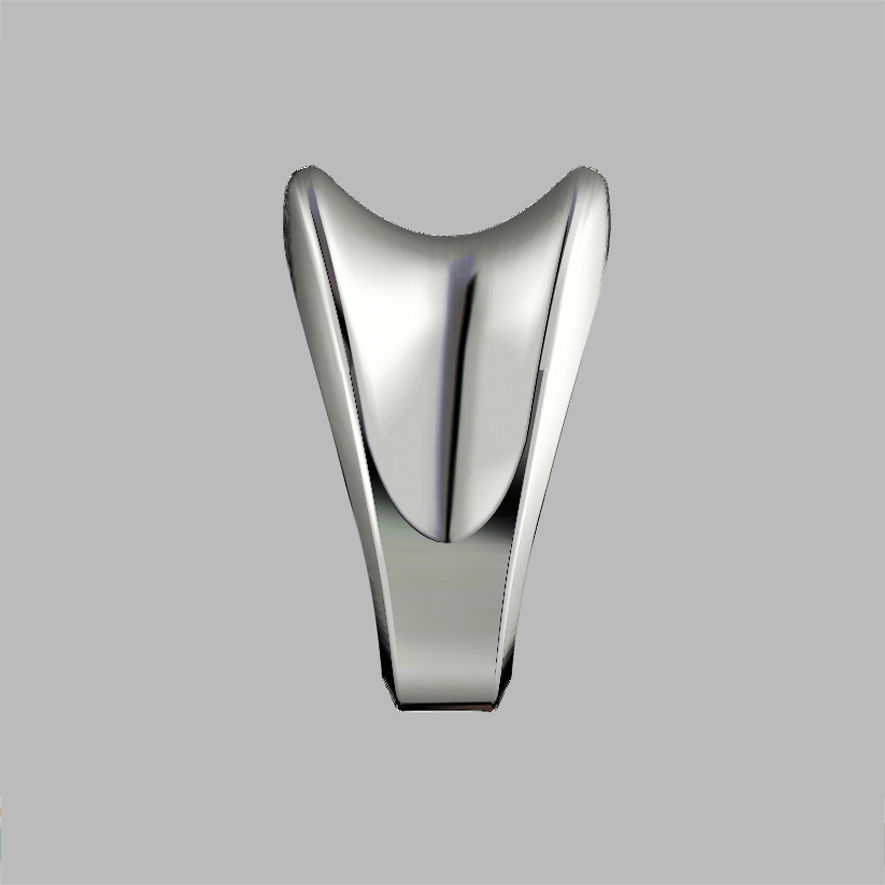 Fashionable ring for men 3D print model_1