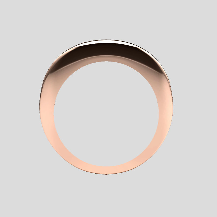 Fashionable ring for men 3D print model_2