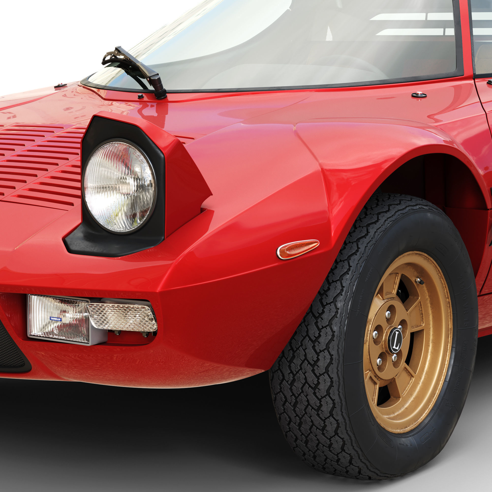 Lancia Stratos HF 1974 3D model_1