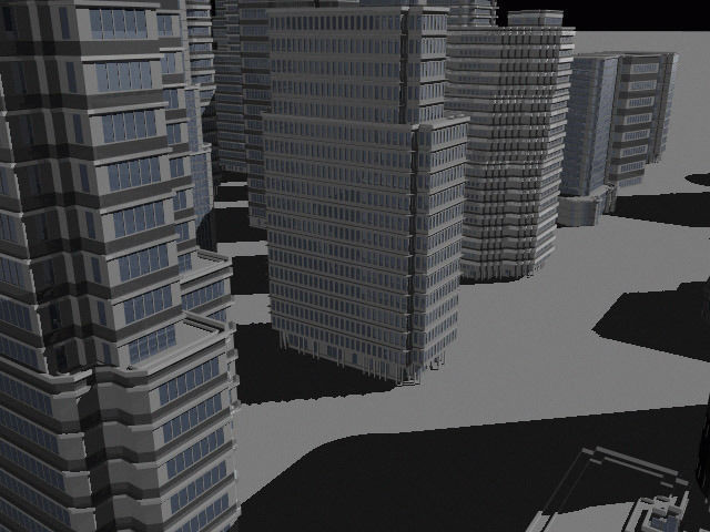 Skyscraper Cityscape 3D model_3