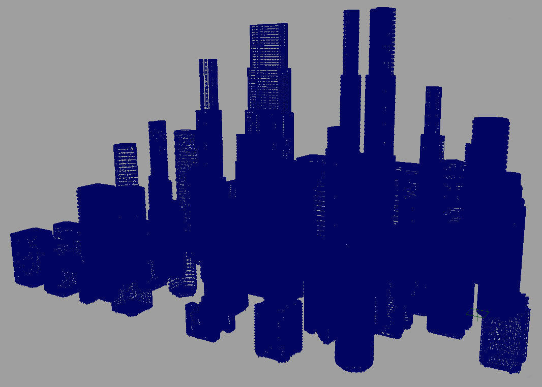 Skyscraper Cityscape2 3D model_8