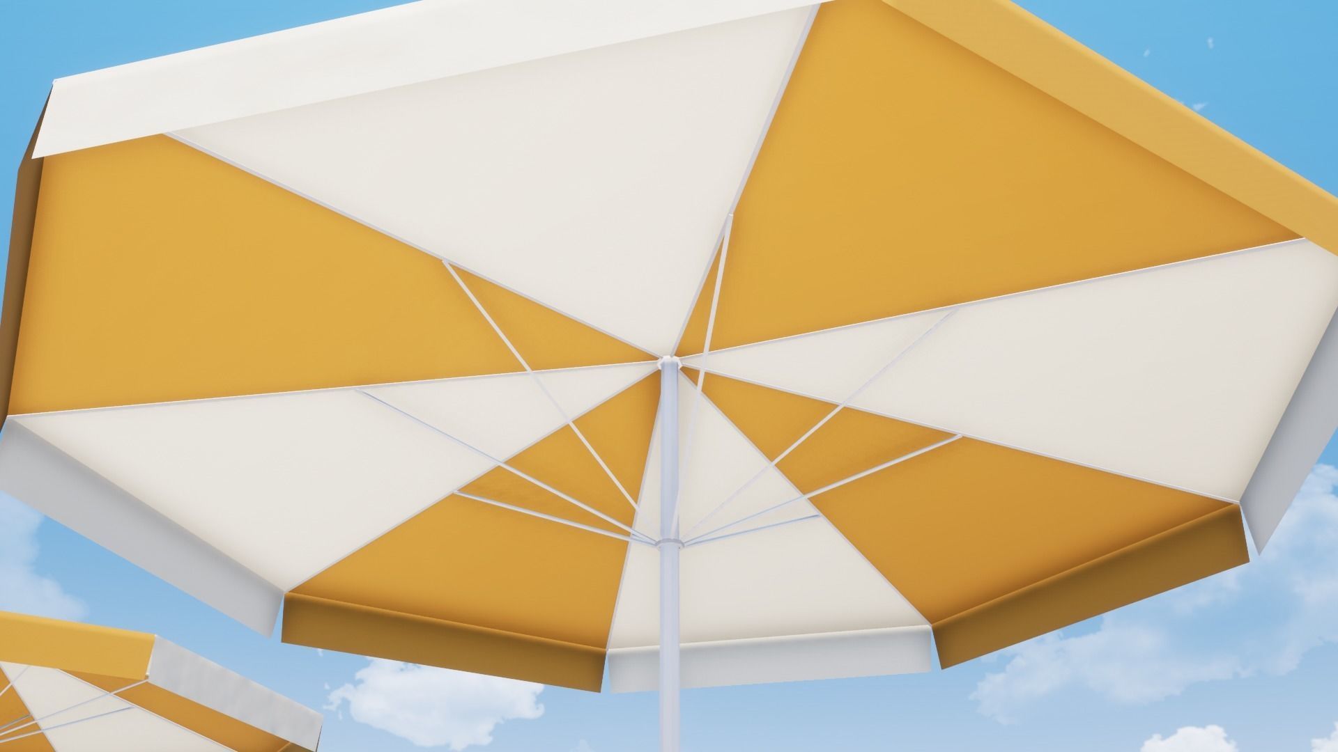 SWIMMING POOL Low-poly 3D model_38