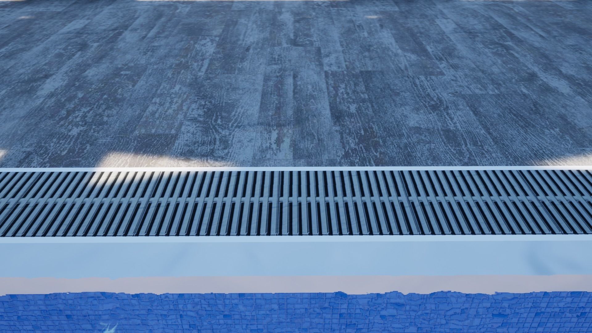 SWIMMING POOL Low-poly 3D model_32