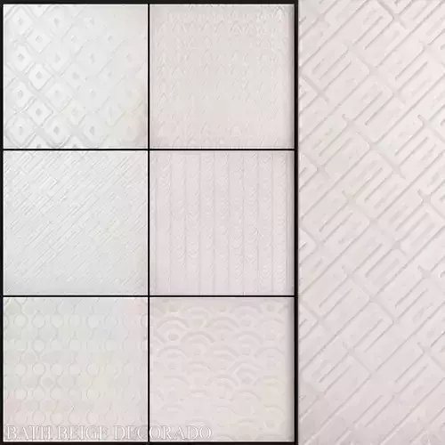 Keros Decorado Bath Beige