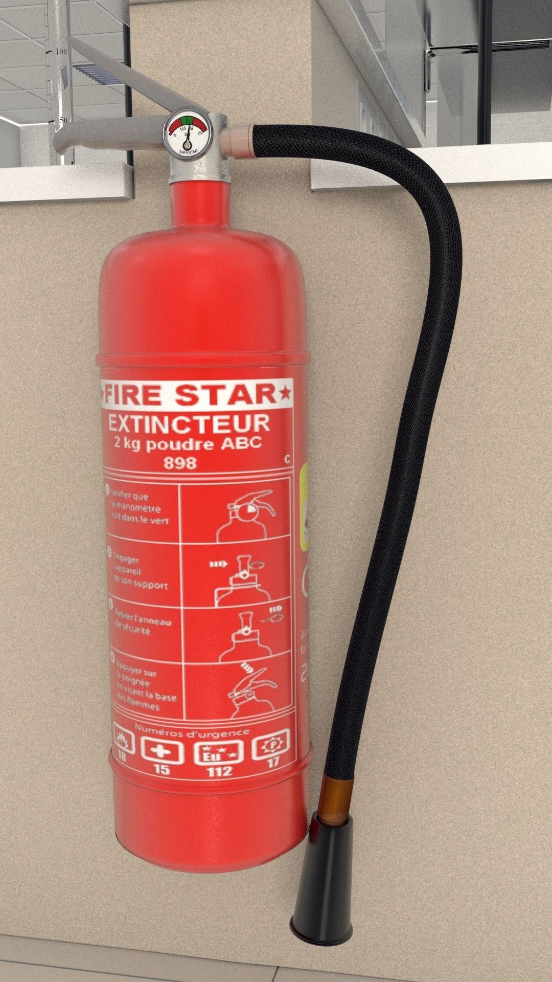 Chemistry lab 3D model_2