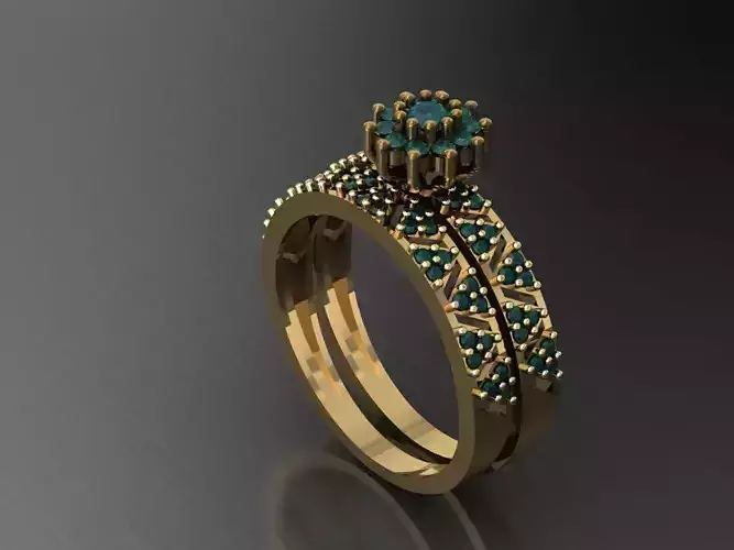 T045- Diamond solitarie ring