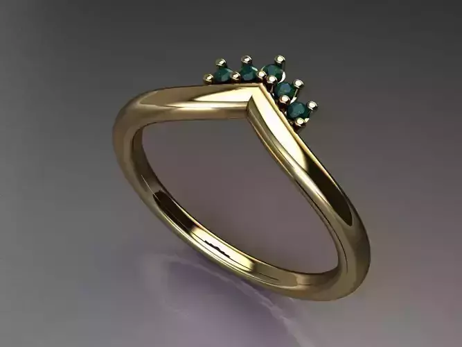 T047- Diamond solitarie ring