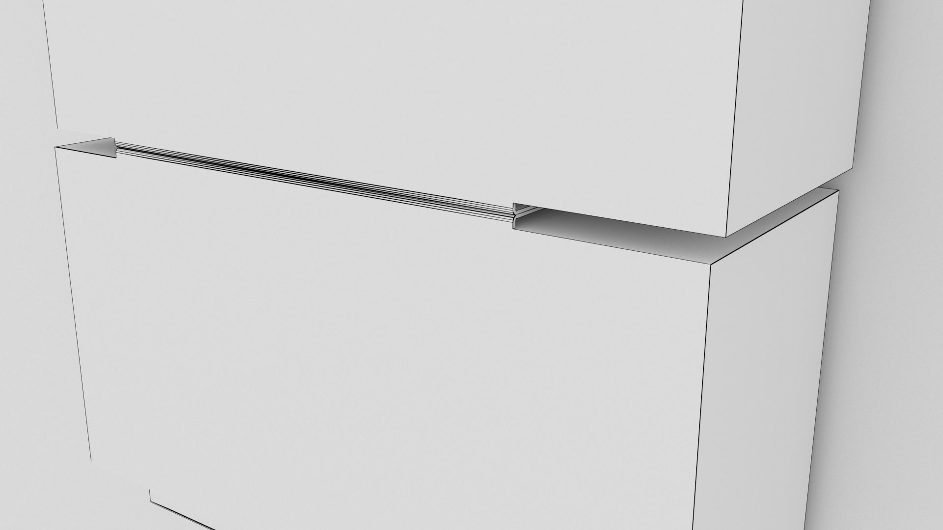 latex gloves wallmount 3D model_5