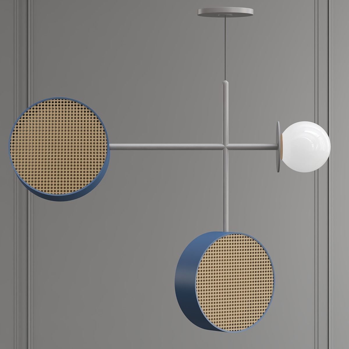 MONACO i pendant light 3D model_3