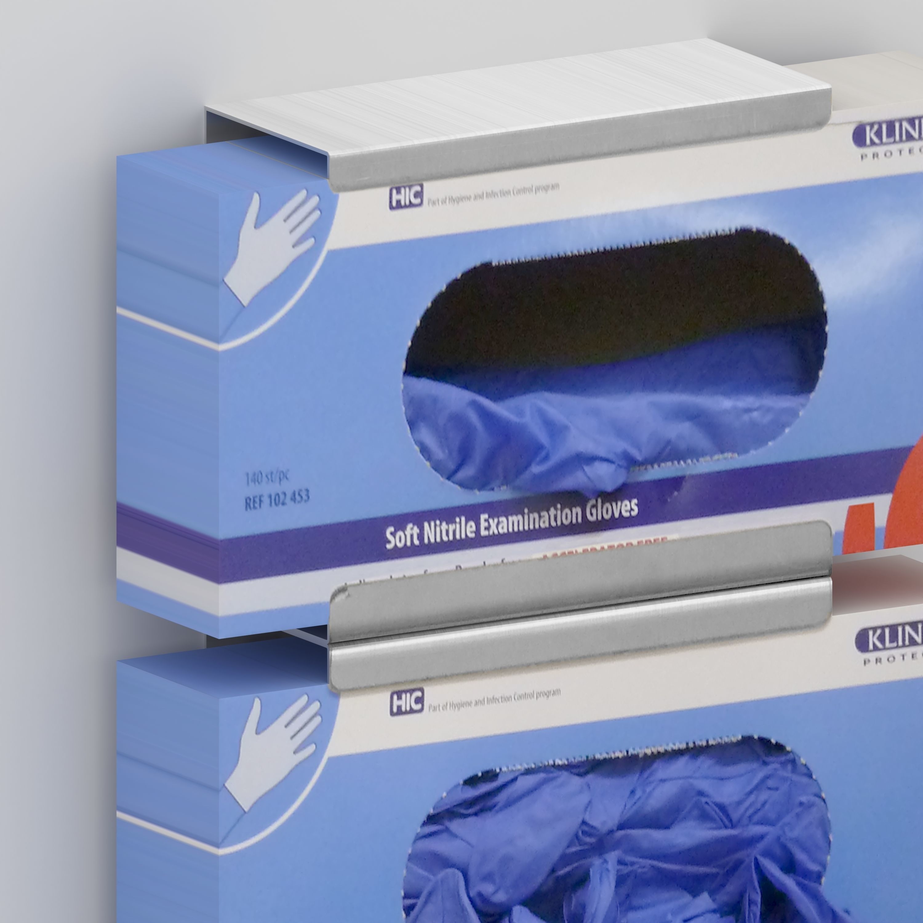 latex gloves wallmount 3D model_6