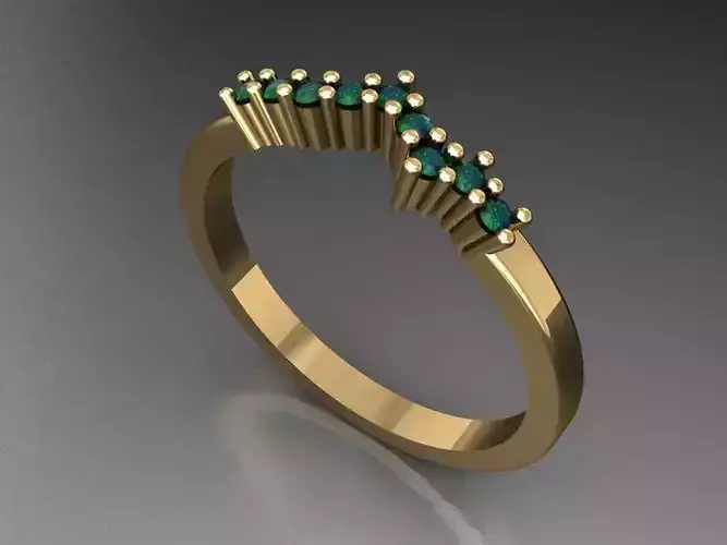 T048- Diamond solitarie ring