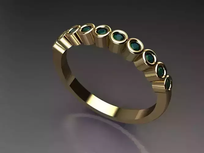 T049- Diamond  solitarie ring