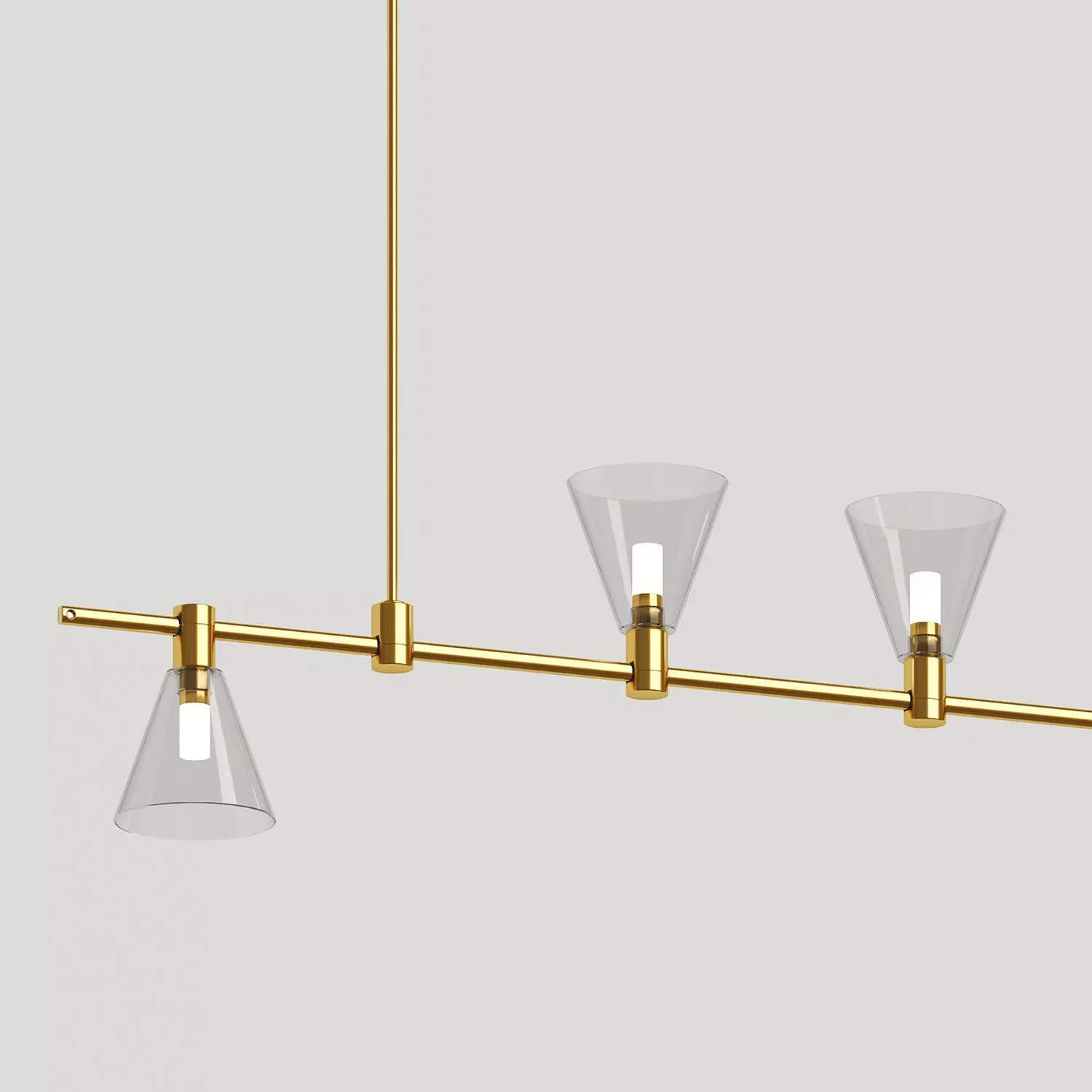 Track lamp Liberty glass V Small by Forstlight 3D model