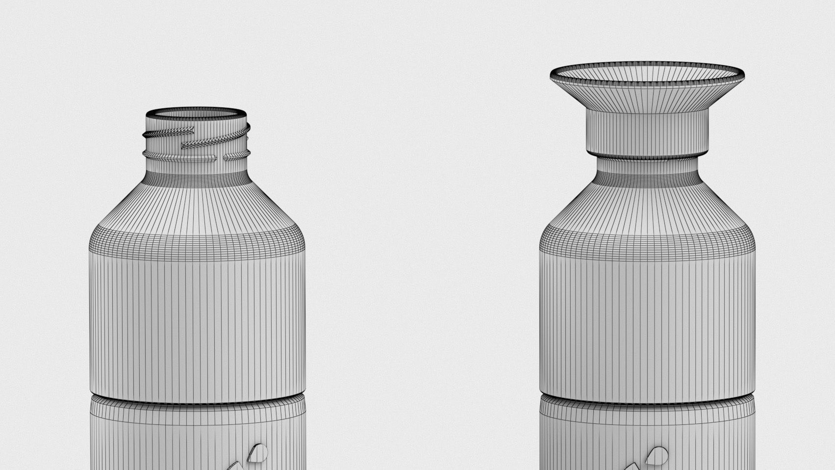 dopper reusable water bottle 3D model_9