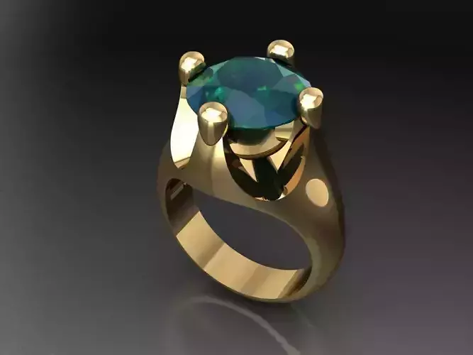 T053- Diamond solitarie ring