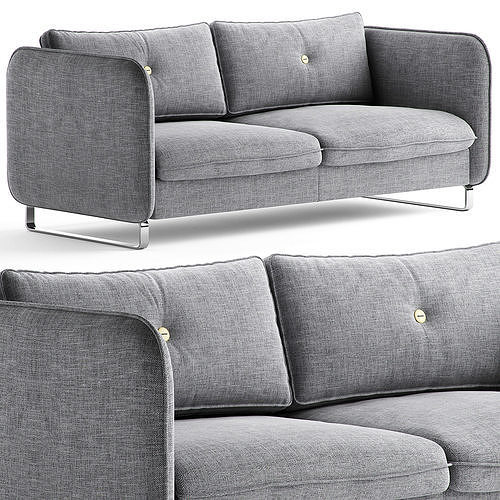 Zigmund  Sofa by JAMNI 3D model