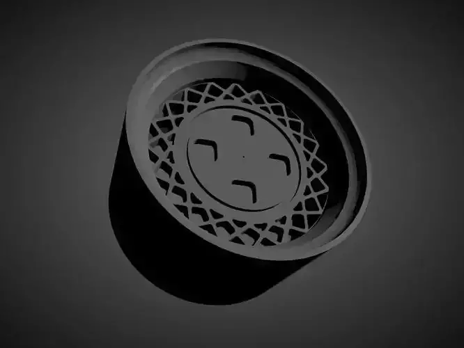 Toyota OEM scalable and Printable rim